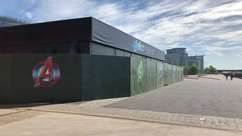 AVENGERS STATION Stock Footage 135655460