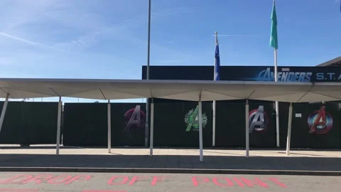 AVENGERS STATION Stock Footage 135655521