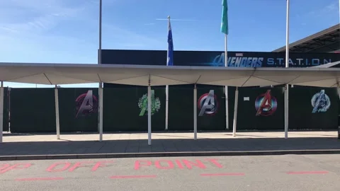 AVENGERS STATION Stock Footage 135655638