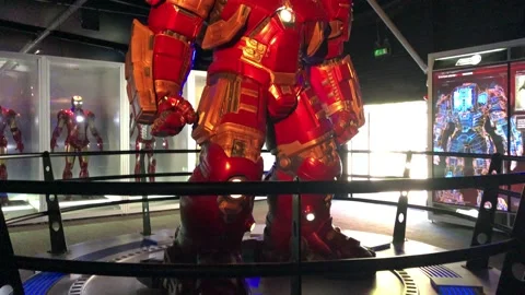 AVENGERS STATION Stock Footage 135655679