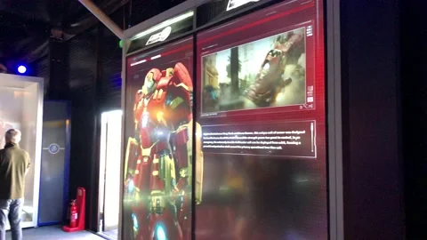 AVENGERS STATION Stock Footage 135655971