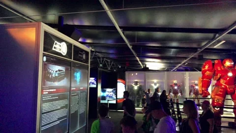 AVENGERS STATION Stock Footage 135656050