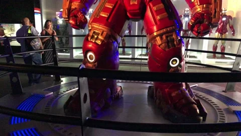 AVENGERS STATION Stock Footage 135656169