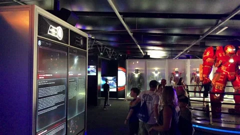 AVENGERS STATION Stock Footage 135656349