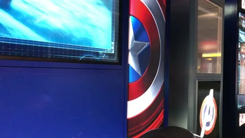 AVENGERS STATION Stock Footage 135656446