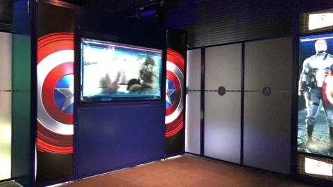 AVENGERS STATION Stock Footage 135656458