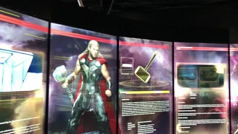 AVENGERS STATION Stock Footage 135656824