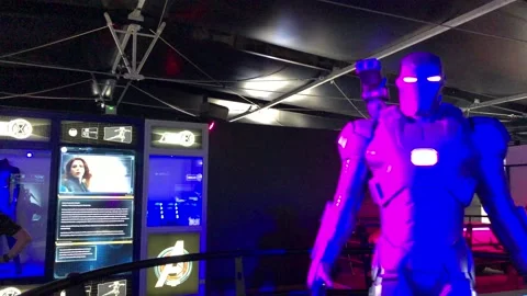 AVENGERS STATION Stock Footage 135657206