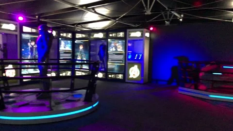 AVENGERS STATION Stock Footage 135657227