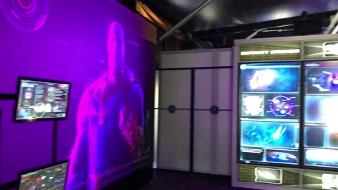 AVENGERS STATION Stock Footage 135657409