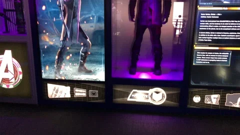 AVENGERS STATION Stock Footage 135657880