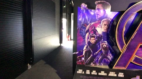 AVENGERS STATION Stock Footage 135658966