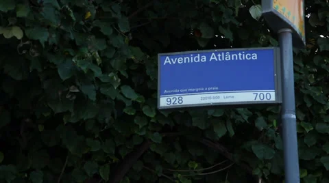 Avenida atlantica Stock Footage 37630179