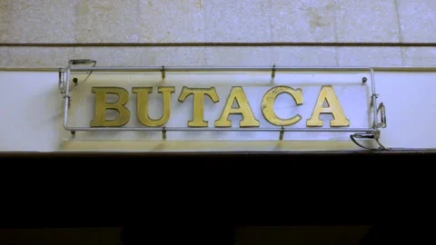 Avenida  cinema morocco Stock Footage 125980218