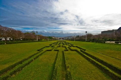 Avenida da Liberdade Stock Photos