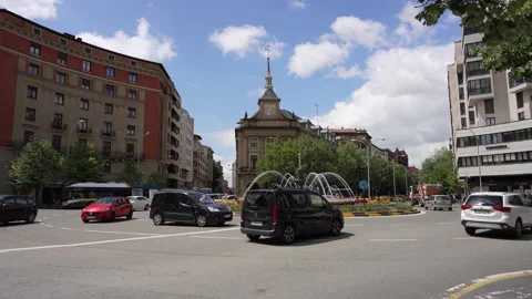 Avenida de la Baja Navarra Stock Footage 220877446