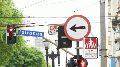 Avenida Ipiranga Stock Footage 12312281