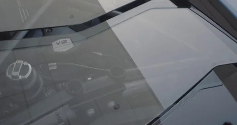 AventadorS Enginebay Stock Footage 103103388