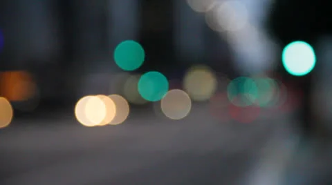 Avenue at dawn Stock Footage 27147338