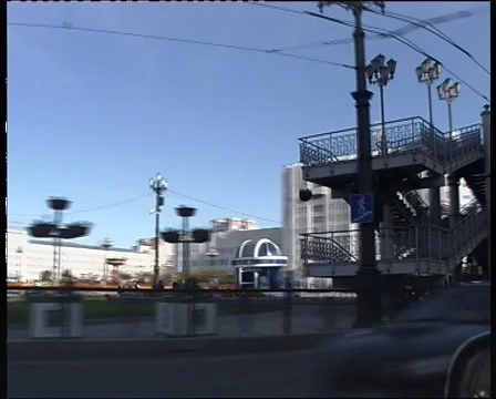 Avenue In Khabarovsk 動画素材 1039235