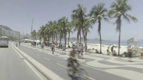 Avenue in Rio de Janeiro Stock Footage 151363881