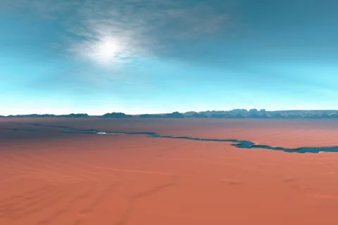 Avenue of time Stock Illustration