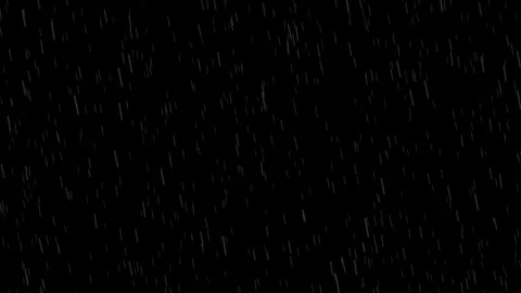 Average falling rain animation in high 4K quality. Stock Footage 283555984
