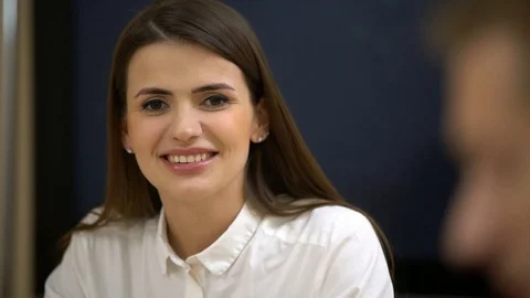 The average shooting plan, the big bad boss speaks to the subordinate in the Stock Footage 100371940