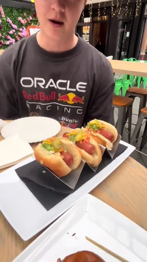 Average-Size Hotdogs, Chicago, Illinois, USA - 19 Apr 2025 Stock Footage 314077115