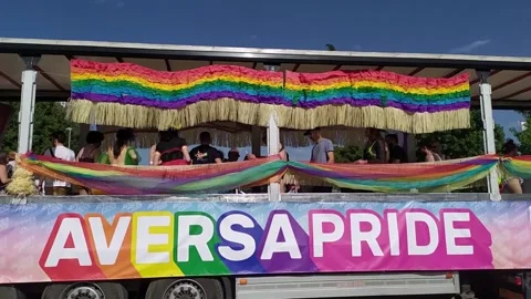 Aversa Pride. Stock Footage 198665871
