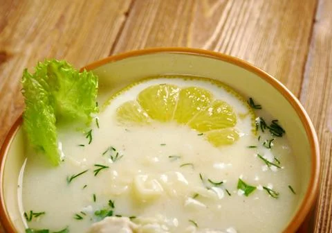 Avgolemono or egg-lemon Photos