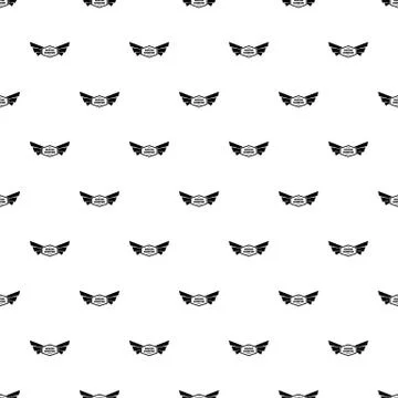 Avia adventure pattern seamless vector Stock Illustration