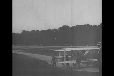 Aviation - 1909 Wright Brothers Fort Myer Footage  - Flight Vidéo 237297438