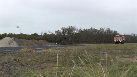 Aviation Fire Training Stock Footage 71055529