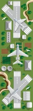 Aviation. Stock Illustration