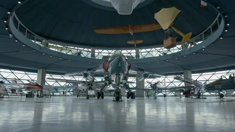 Aviation Museum Stock Footage 171554734