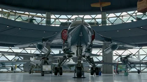 Aviation Museum Stock Footage 171559254