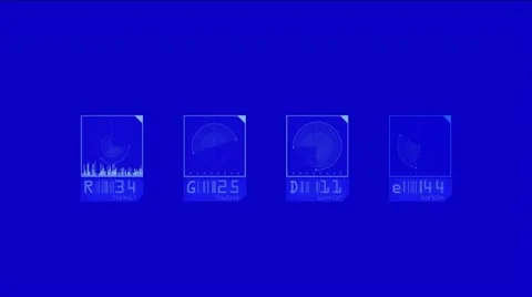 Aviation radar GPS navigation screen display,tech tracking system,computer game Stock Footage 11962905