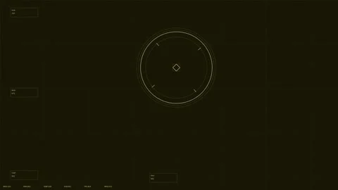Aviation Weather HUD Vector Matrix Meteorology Animation 4K Video stock 332153016