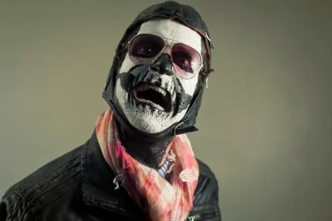 Aviator Skull Stock Photos