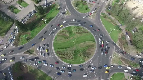 Aviatorilor Junction Video stock 63087714