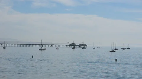 Avila Beach Stock Footage 32507331