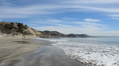 Avila Beach Stock Footage 32507479