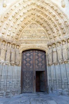 Avila cathedral Stock Photos