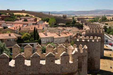 Avila - Spain Stock Photos
