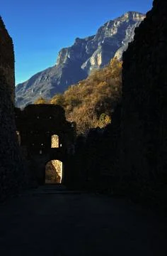 Avio Castle. Stock Photos