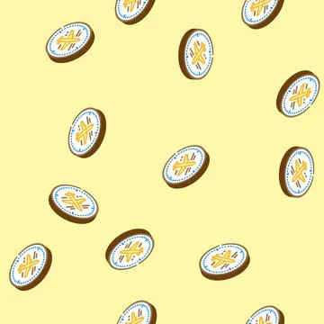 Avionics systems aeronautical engineer isometric icon seamless pattern Stock Illustration