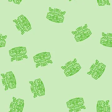 Avionics systems aeronautical engineer line seamless pattern Stock Illustration