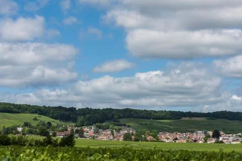 Avize in Champagne District Stock Photos