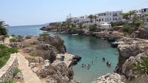 Avlemonas in Kythera Stock Footage 253249241